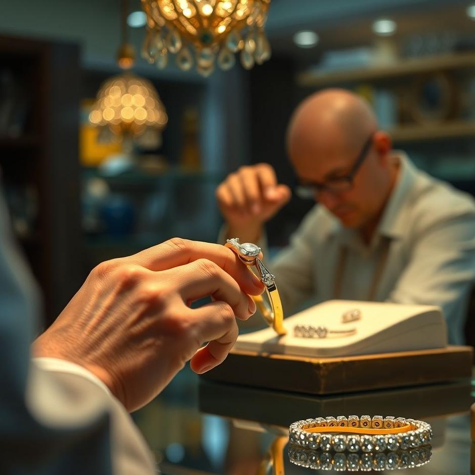 Dream : Getting a bracelet from a jeweler in a dream