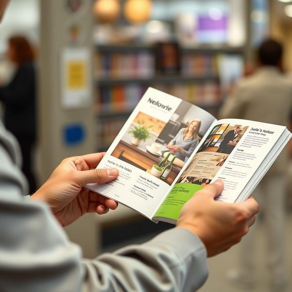 Dream : Getting a brochure 