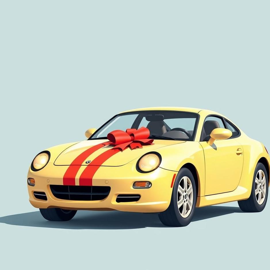 Dream : Getting a car as a gift in your dream