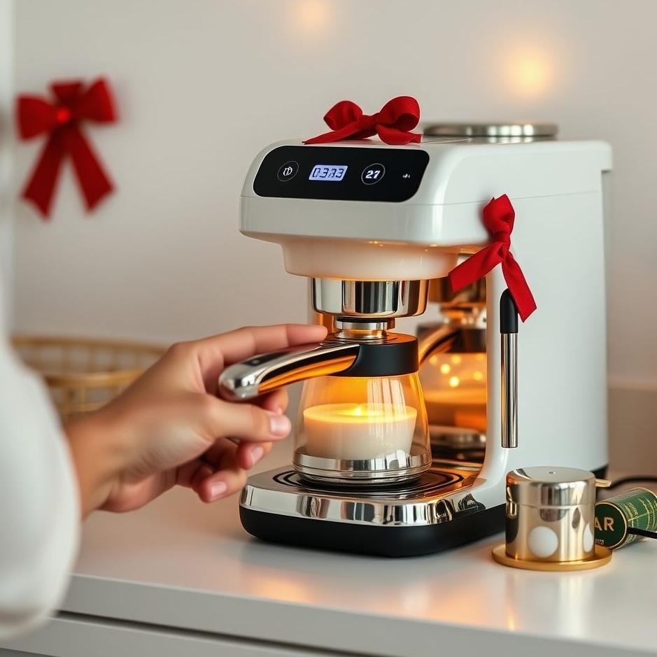 Dream : Getting a coffee machine as a gift in your dream