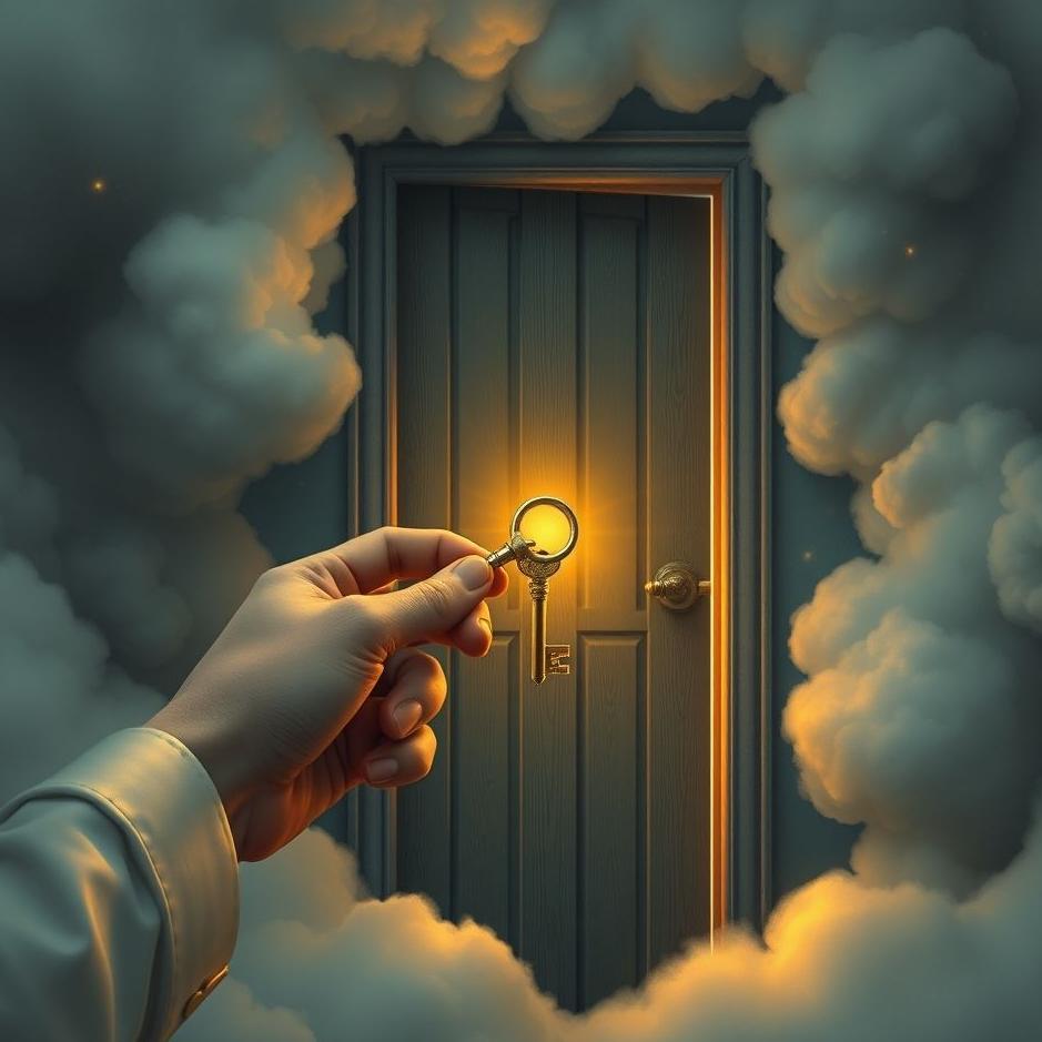 Dream : Getting a key from a door in a dream