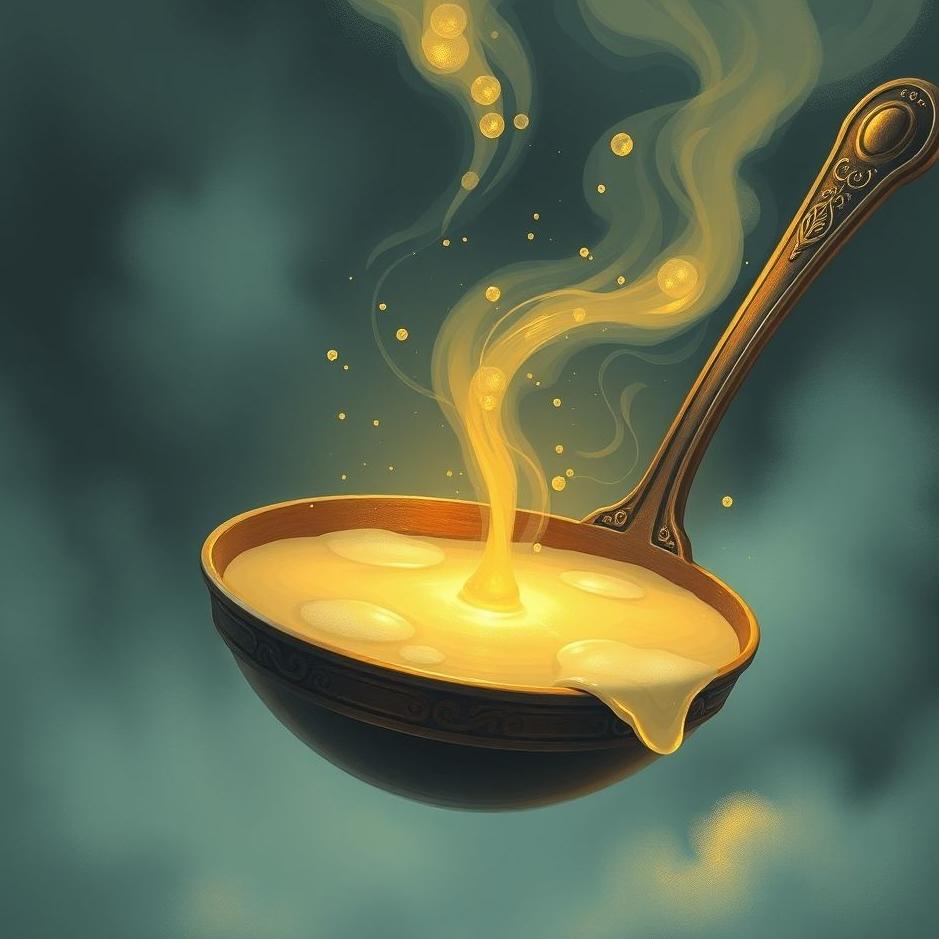 Dream : Getting a ladle in a dream