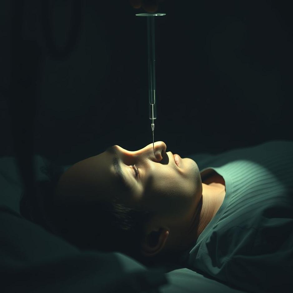 Dream : Getting a needle in the head in a dream