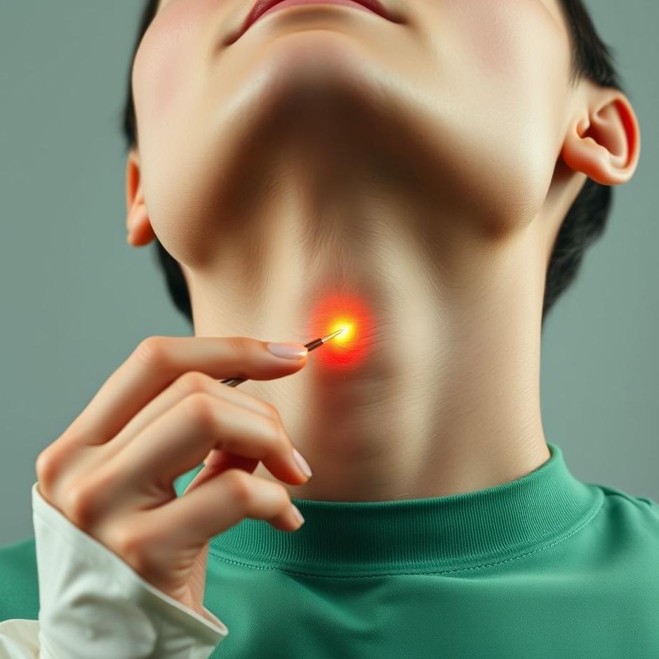 Dream : Getting a needle stuck in your neck 