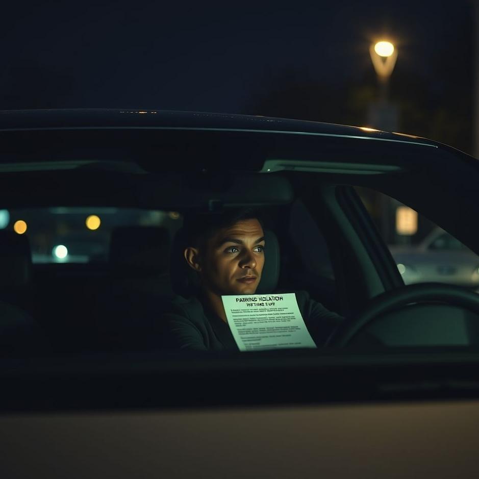 Dream : Getting a parking ticket in your dream