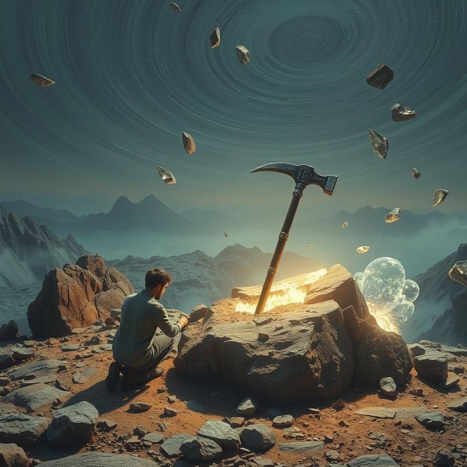 Dream : Getting a pickaxe in a dream