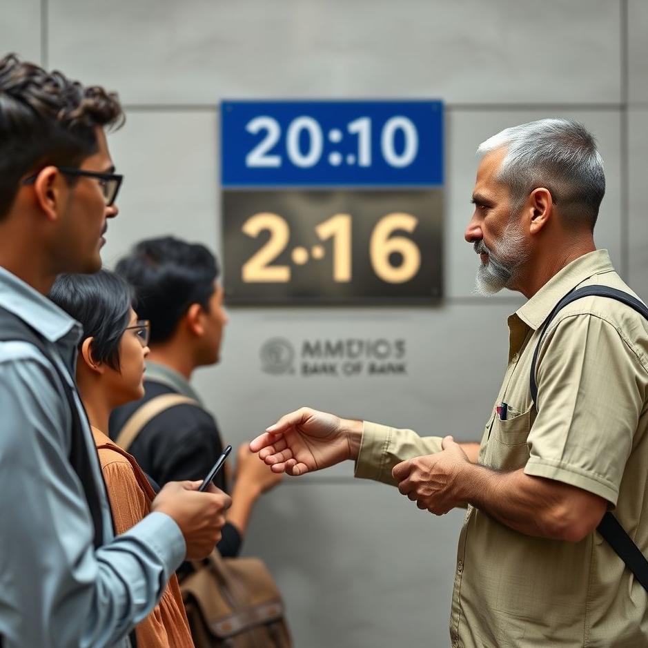 Dream Dictionary : Getting a queue number at a bank 