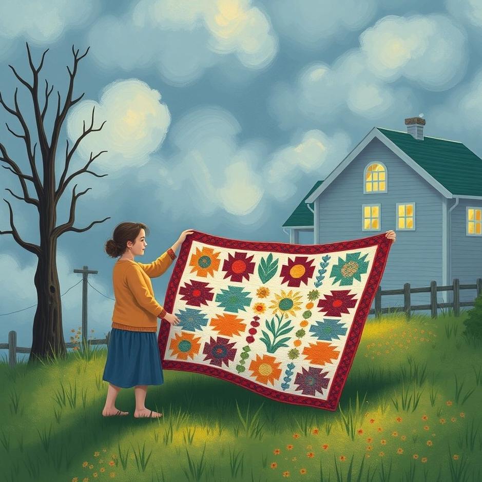 Dream : Getting a quilt from a neighbor in a dream