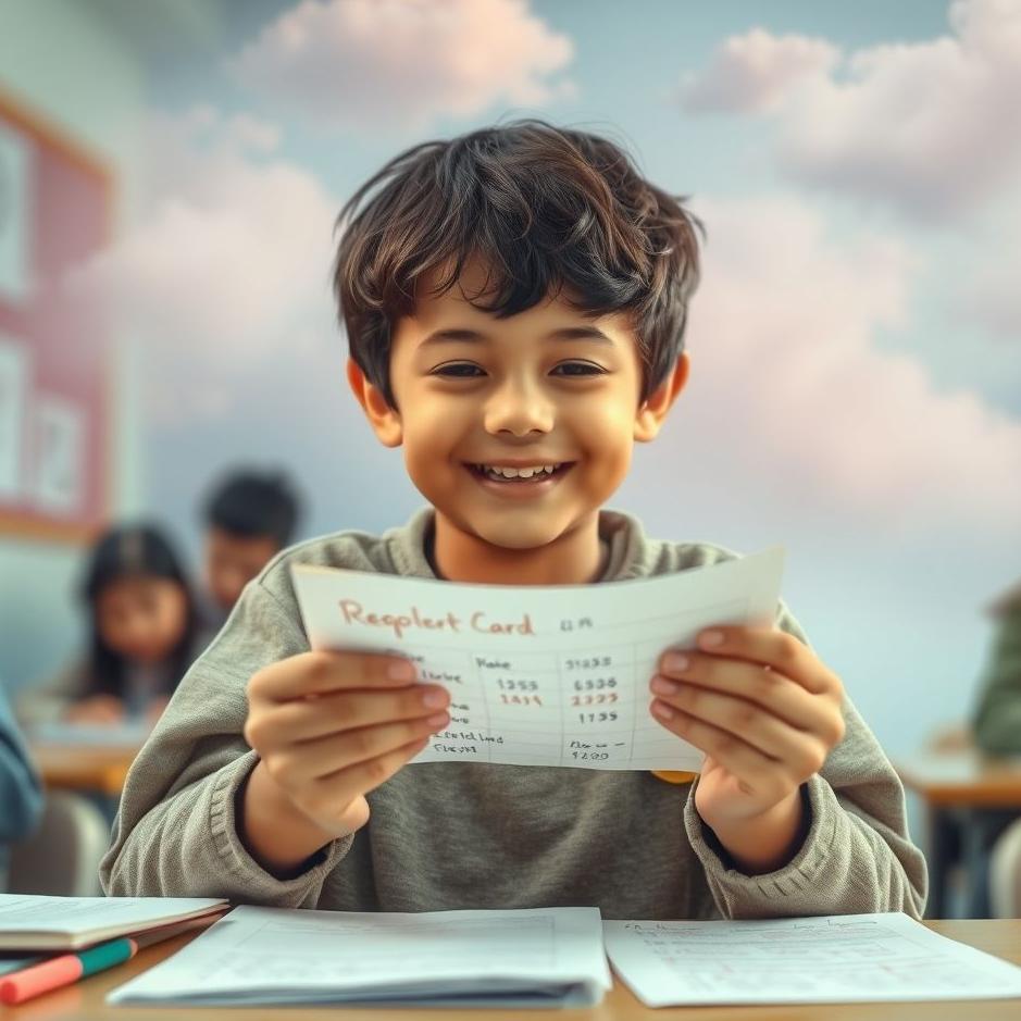 Dream Dictionary : Getting a report card at school in a dream