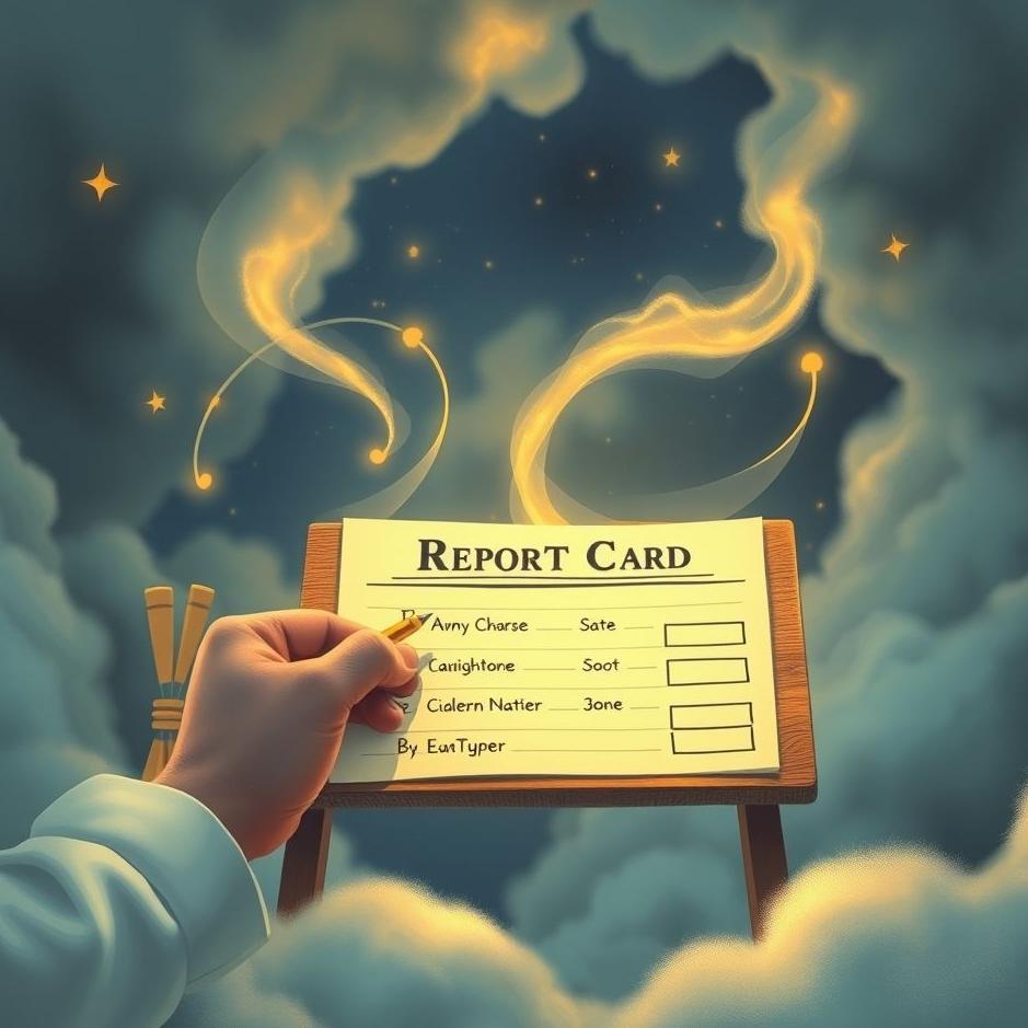 Dream Dictionary : Getting a report card in a dream