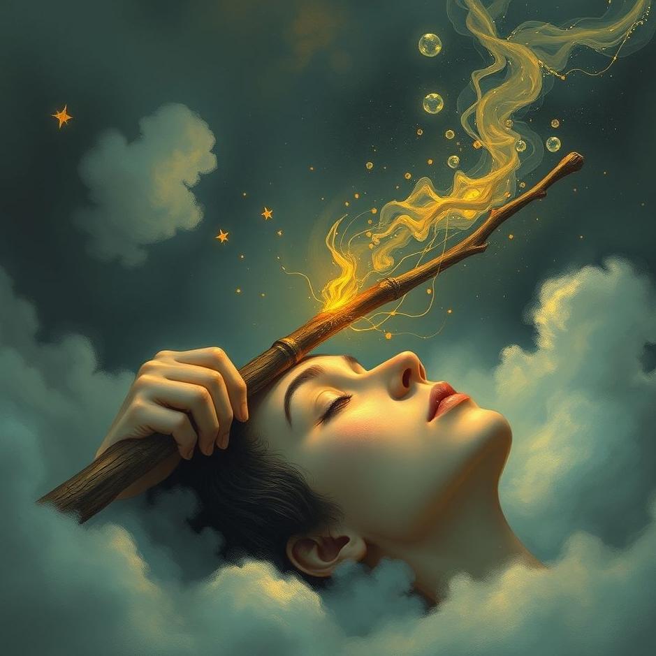 Dream : Getting a stick on the head in a dream