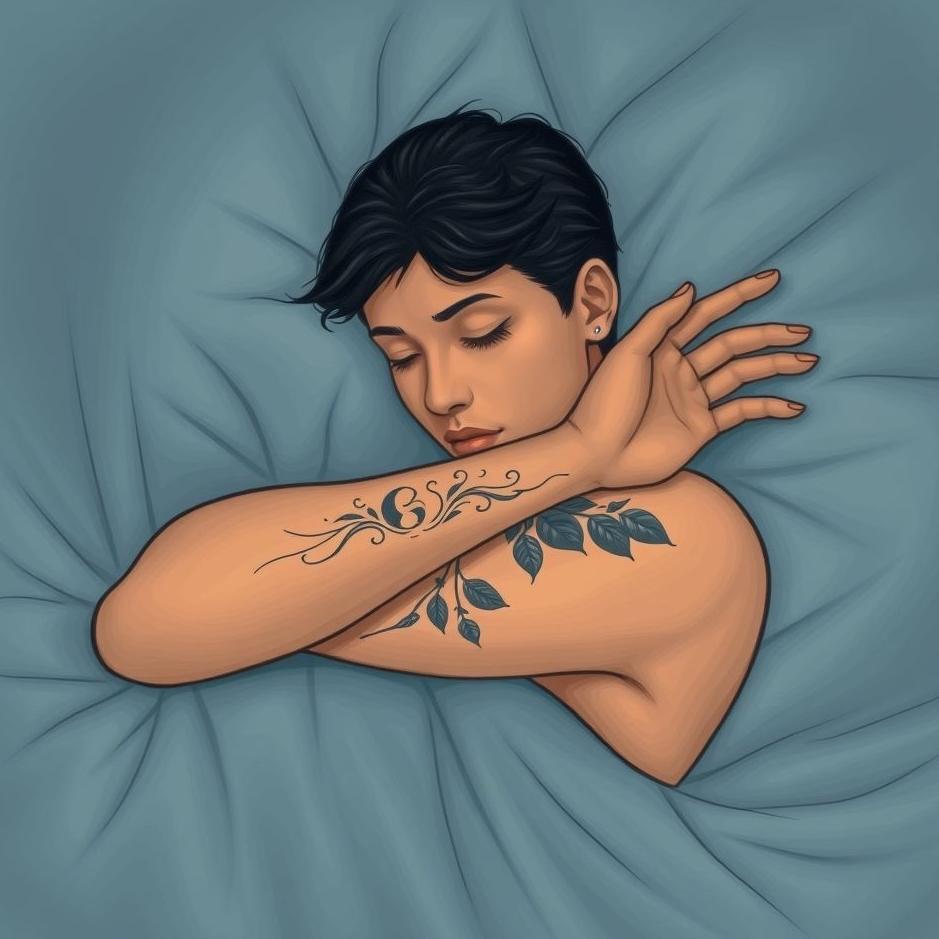 Dream : Getting a tattoo on your arm in a dream