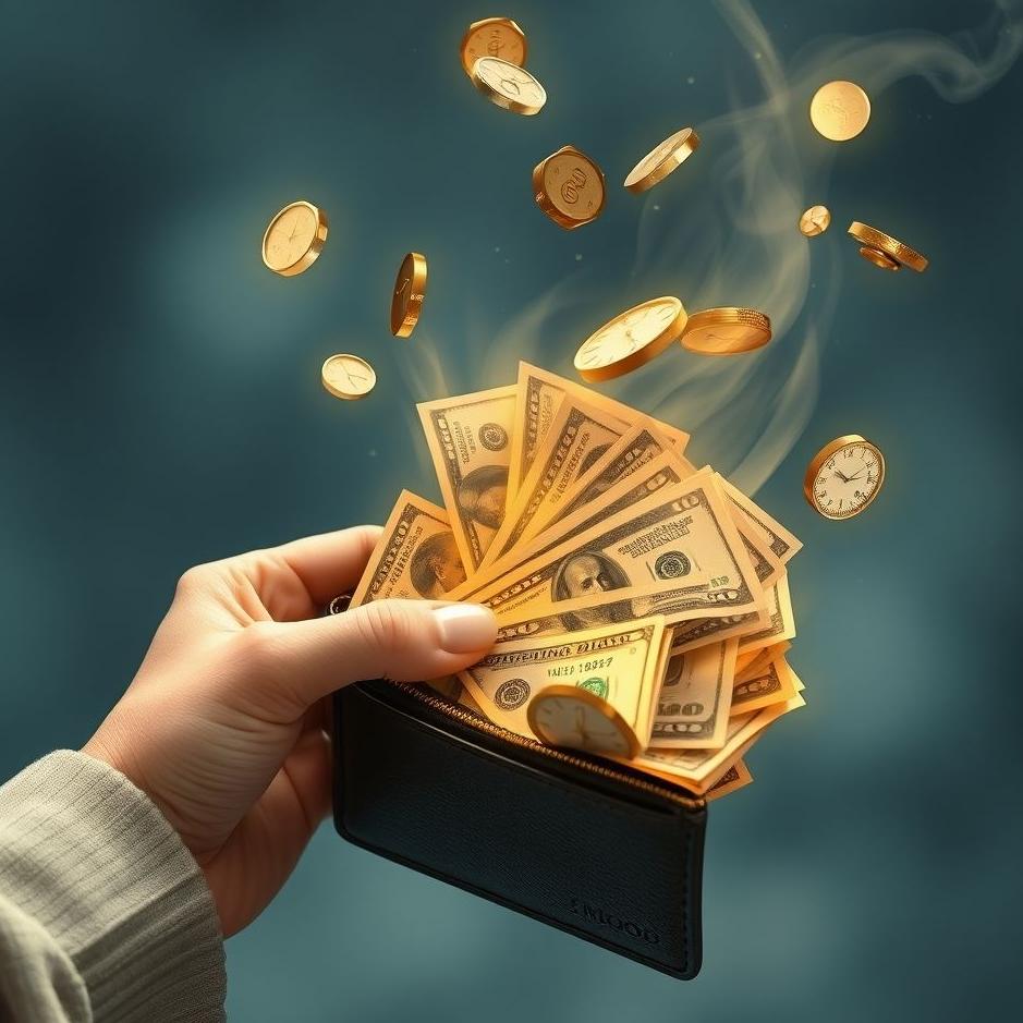 Dream : Getting a wallet full of money in a dream