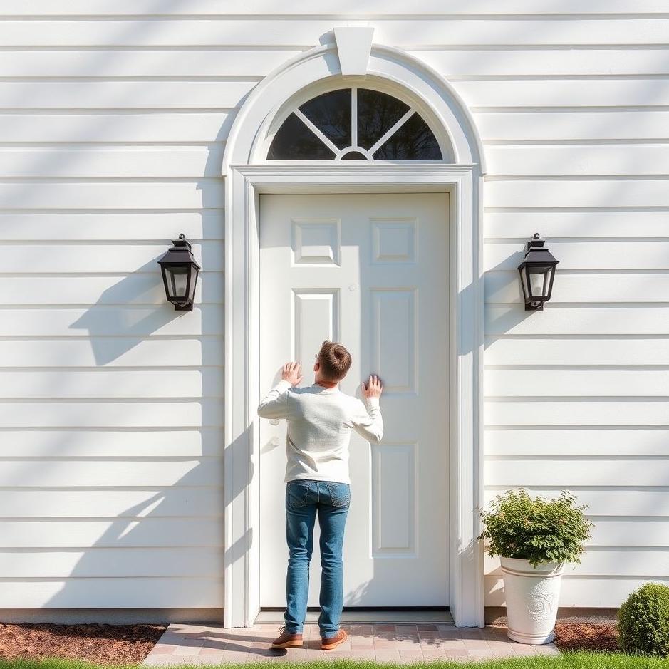 Dream : Getting a white door 