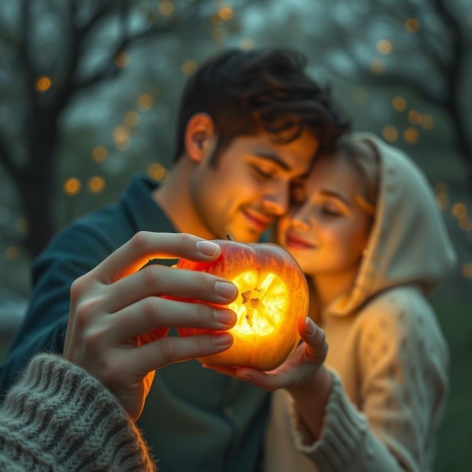 Dream : Getting an apple from your loved one in a dream