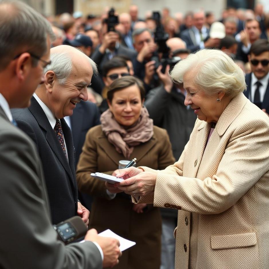 Dream : Getting an autograph from a prime minister