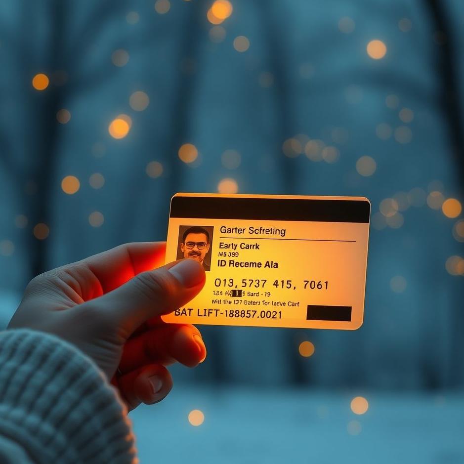 Dream : Getting an ID card in a dream