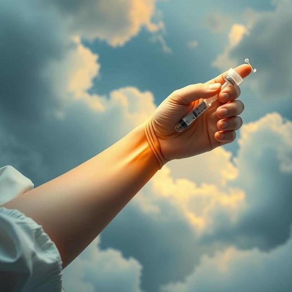 Dream : Getting an injection in the arm in a dream