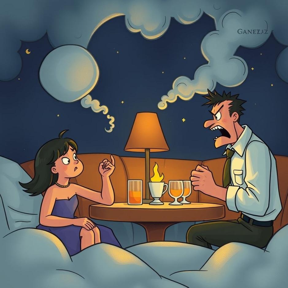 Dream : Getting angry at a guest in a dream