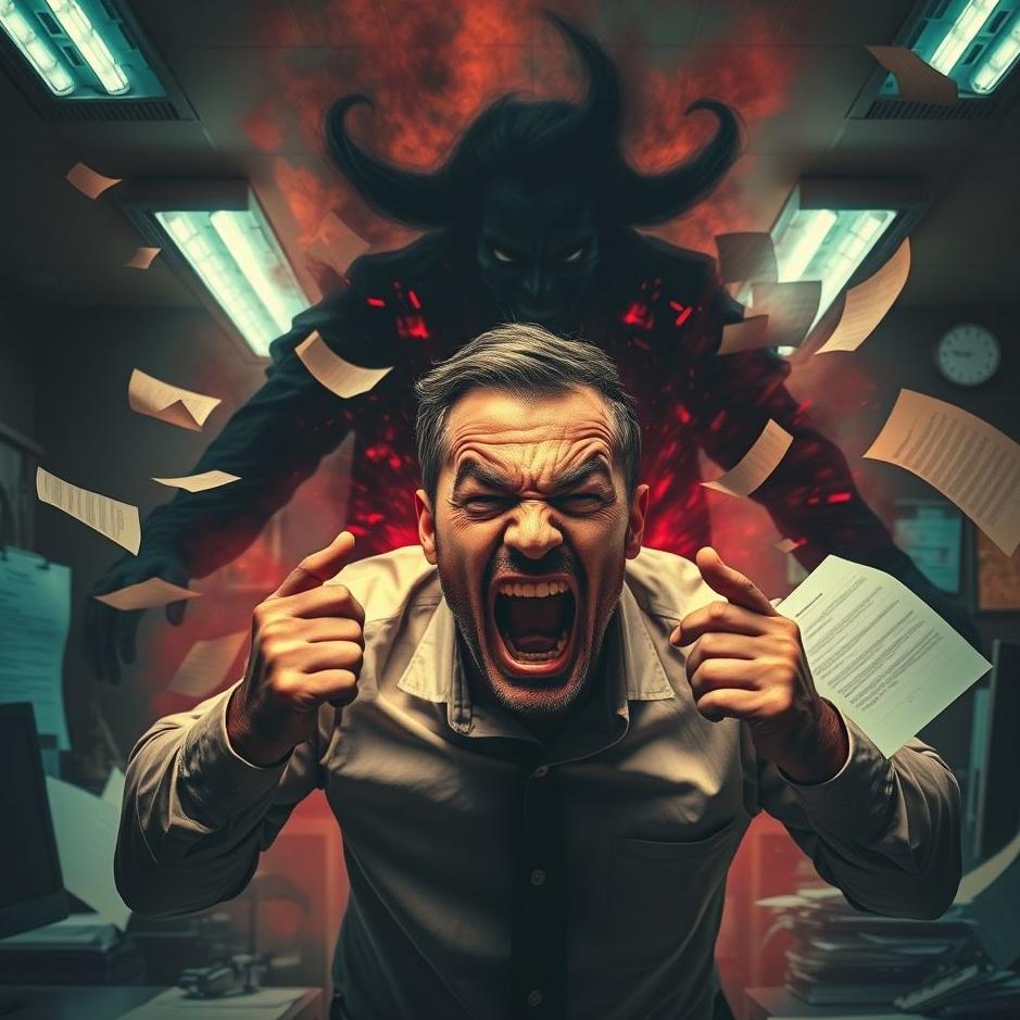 Dream : Getting angry at the boss in a dream