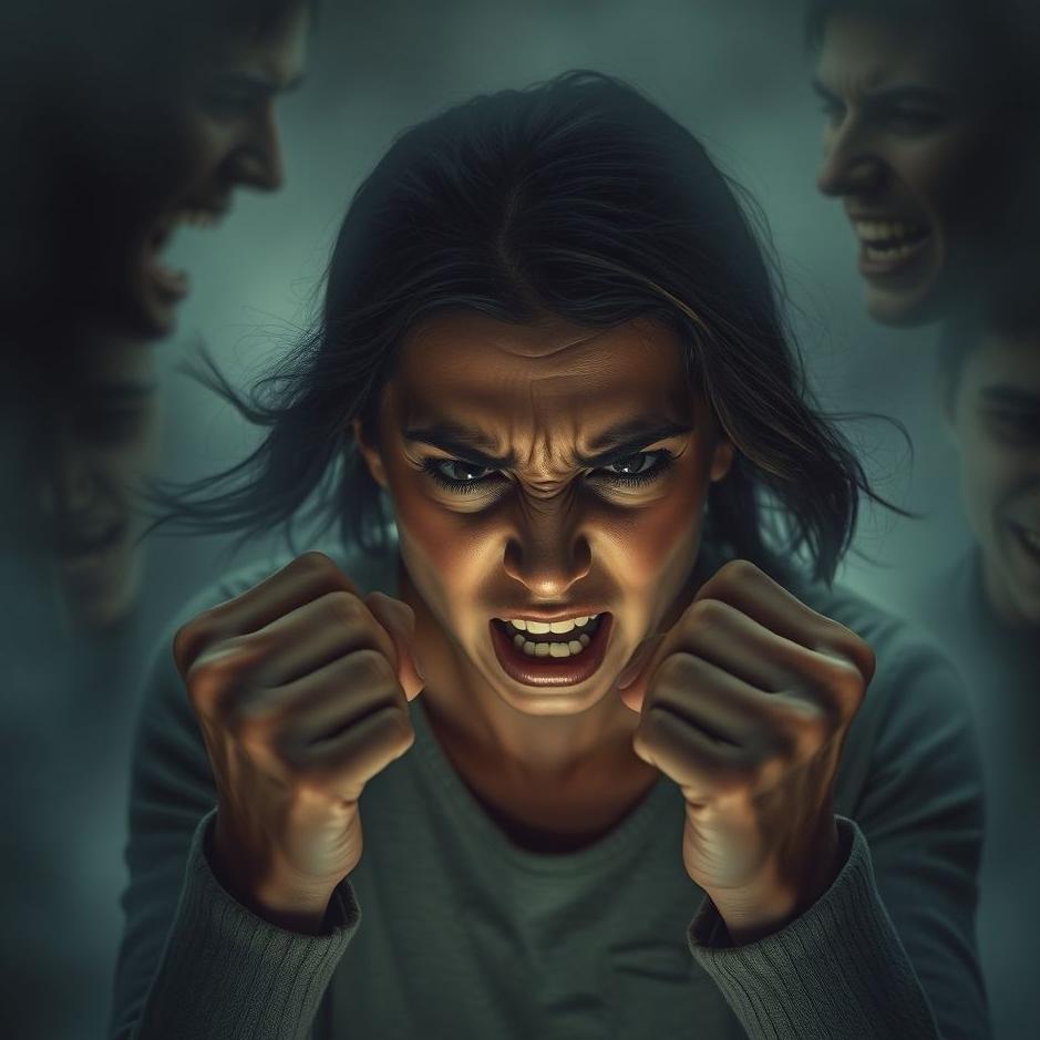 Dream : Getting angry with her husband in a dream