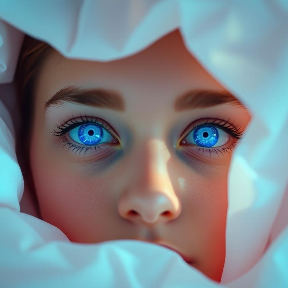 Dream : Getting blue lenses in a dream