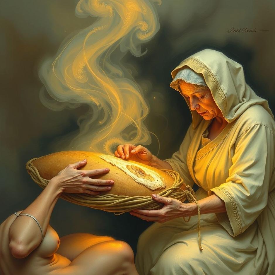 Dream : Getting bread from mother in the dream