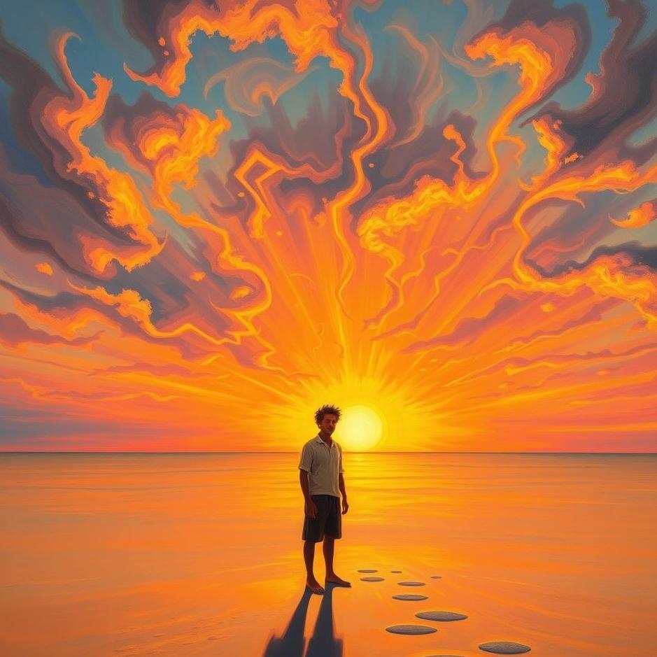 Dream : Getting burned by the sun in a dream