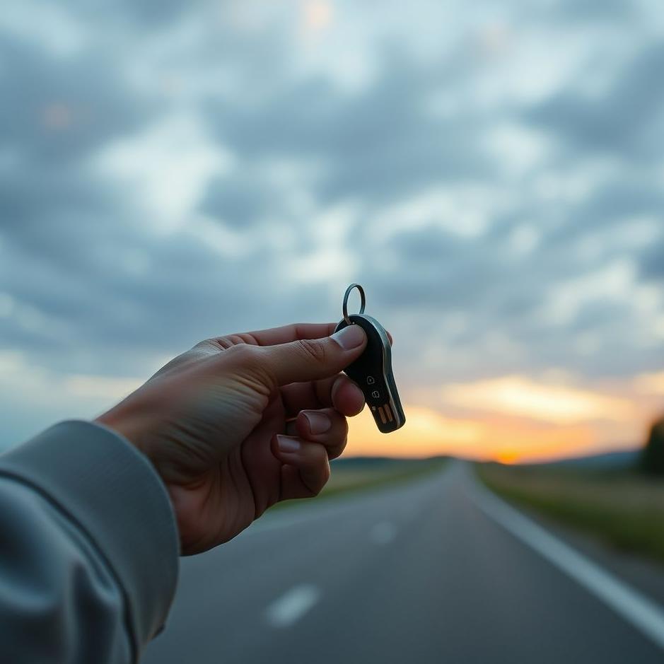Dream : Getting car keys in a dream