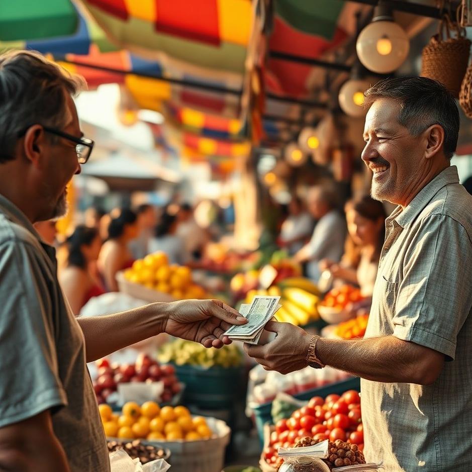 Dream : Getting change from the market in your dream