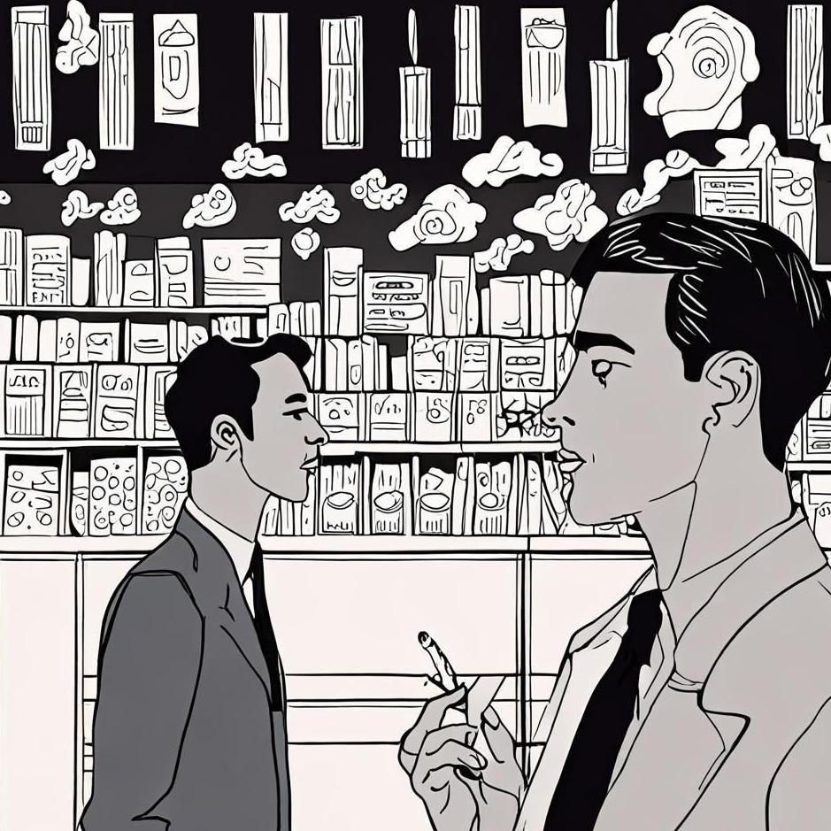 Dream : Getting cigarettes from a man in a dream