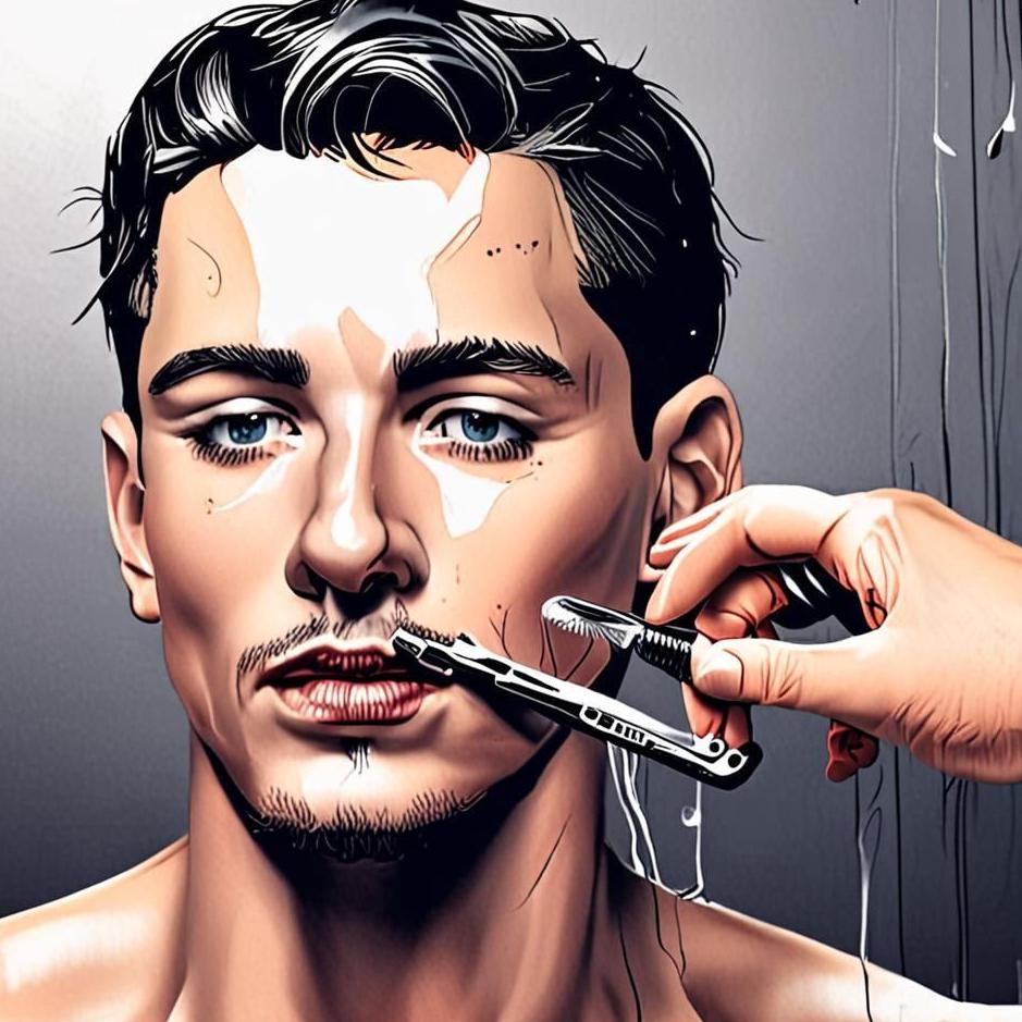 Dream : Getting cleaned with a razor in a dream