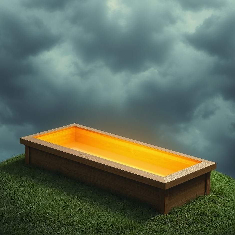 Dream : Getting divorced with a coffin in your dream