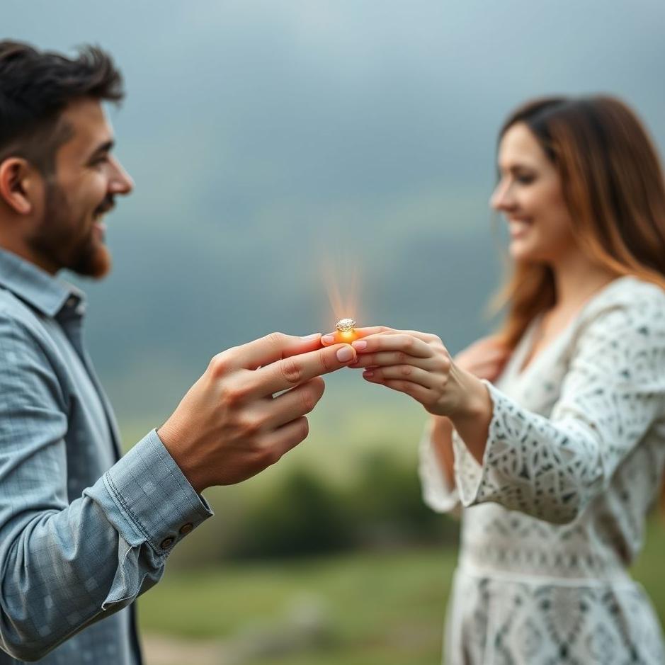 Dream : Getting engaged and throwing an engagement ring in a dream