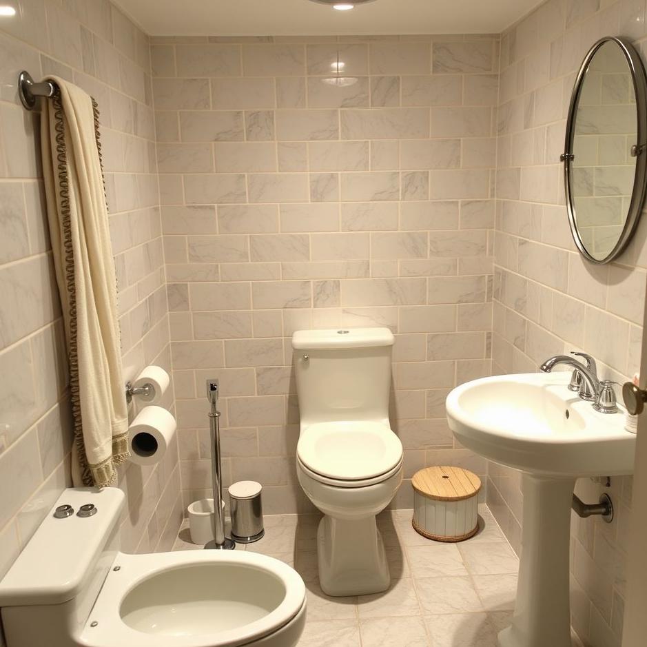 Dream : Getting fibroids in a bathroom 