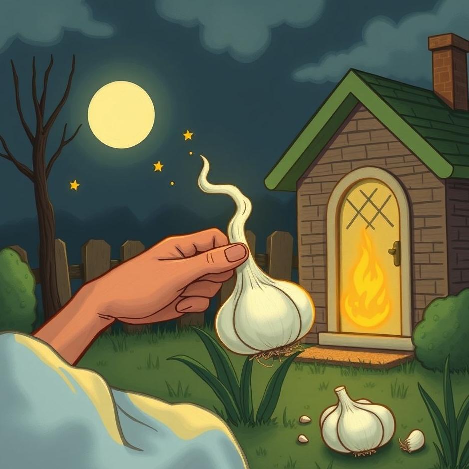Dream : Getting garlic from your neighbor in a dream