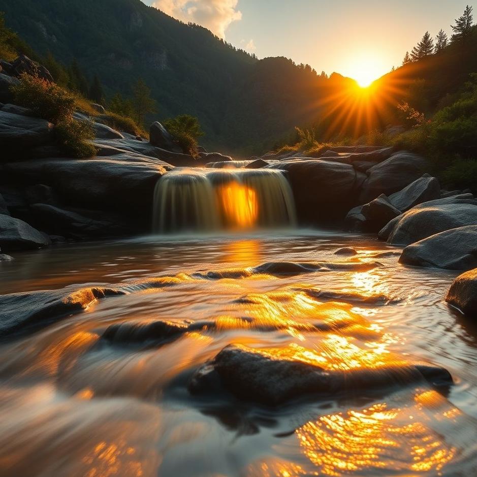 Dream : Getting golden water