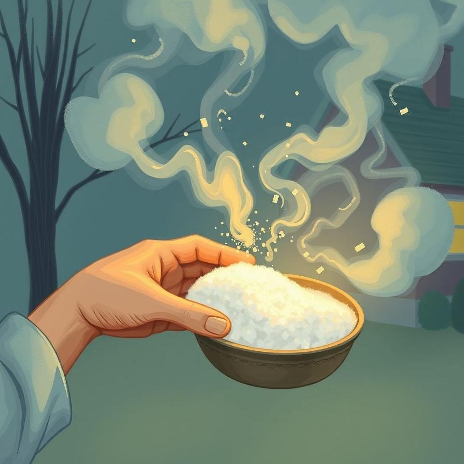Dream : Getting granulated sugar from your neighbor in a dream