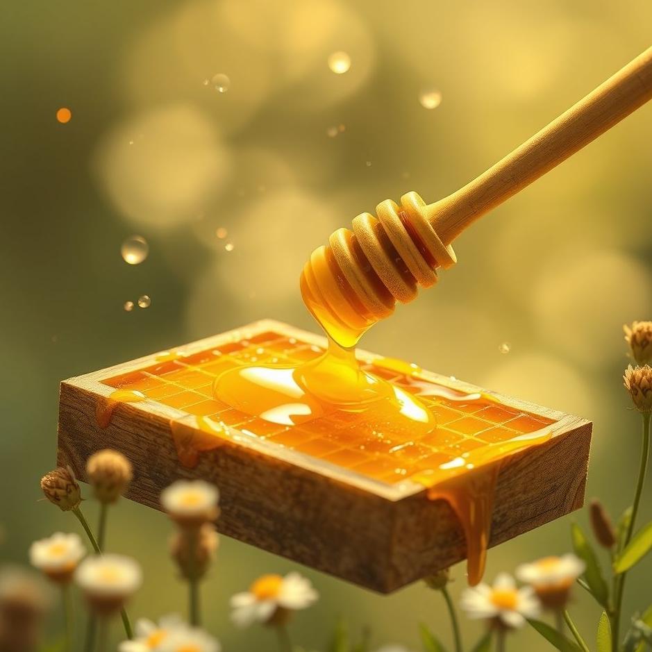 Dream : Getting honey from a comb in a dream