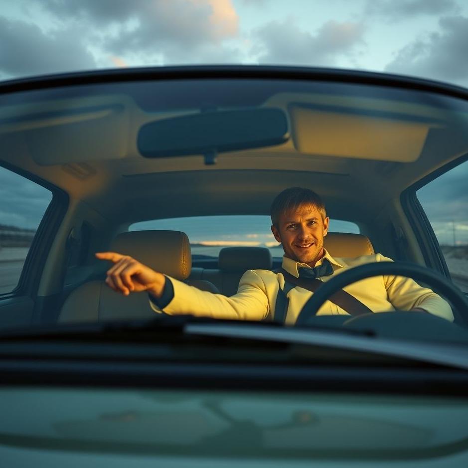 Dream : Getting in the car with the boss in a dream