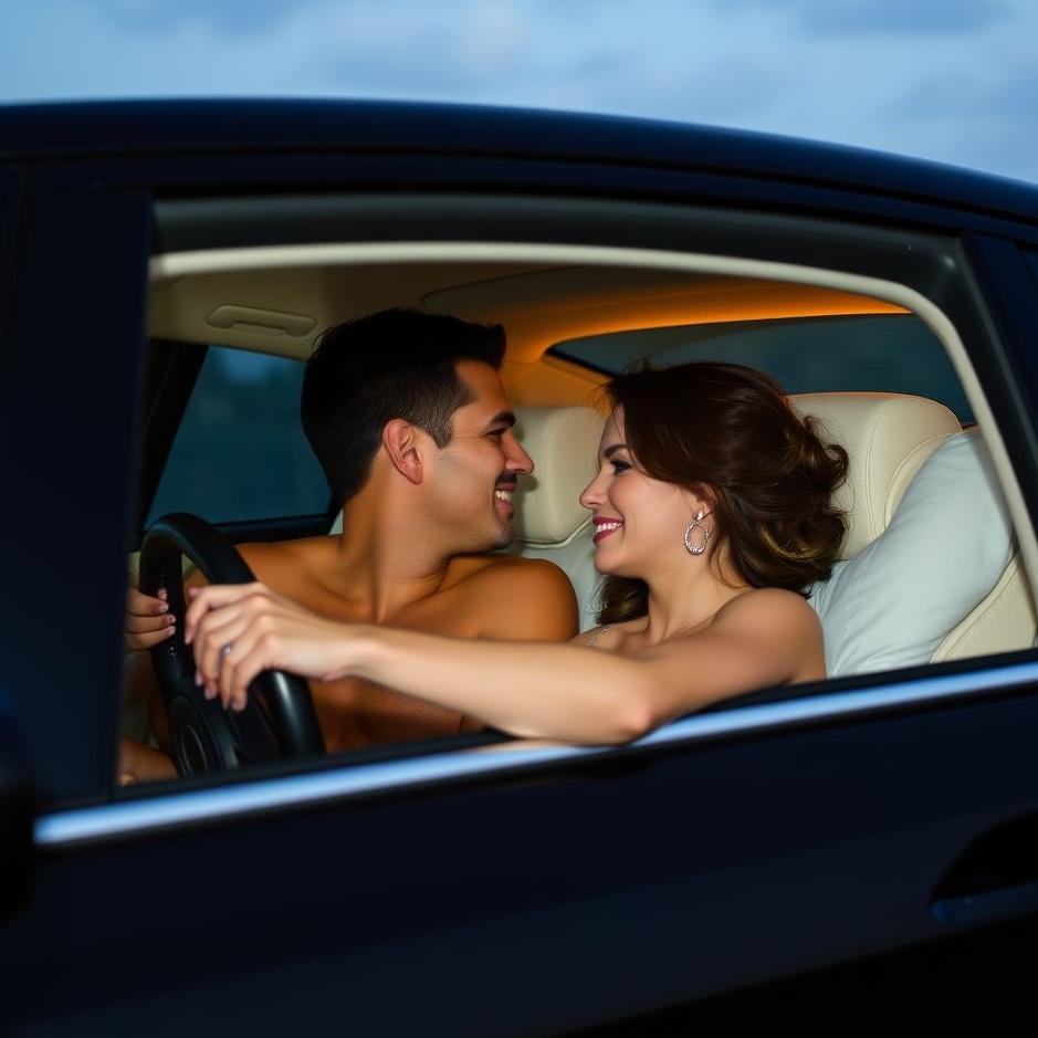 Dream : Getting into a black car with your lover in your dream