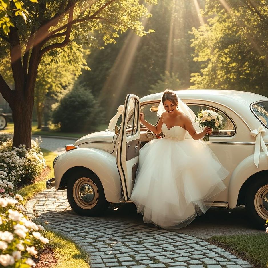 Dream : Getting into a bridal car in a dream