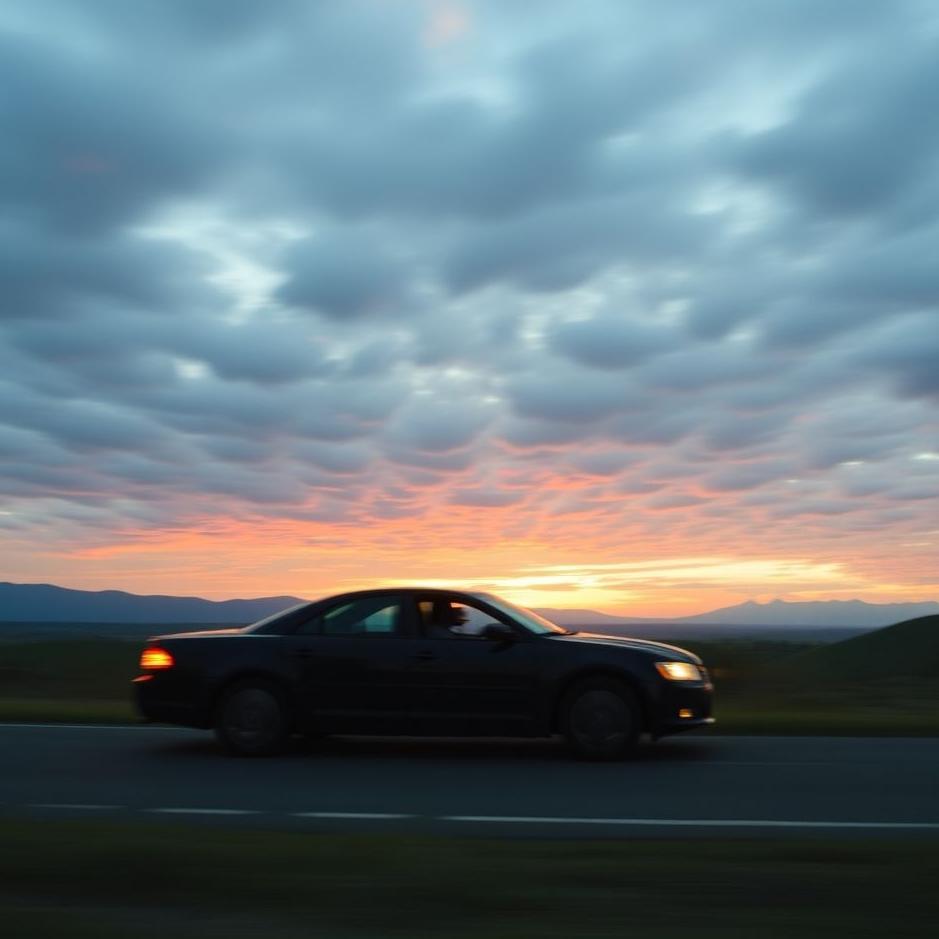 Dream : Getting into a car while running in a dream