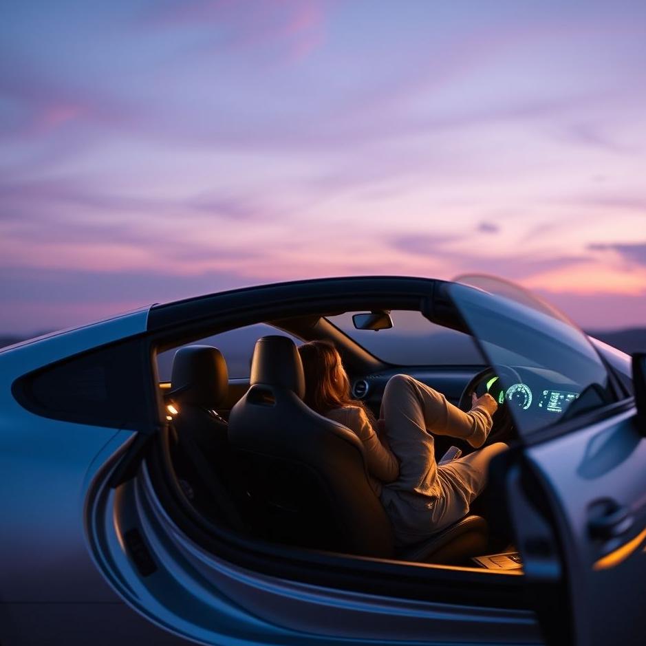 Dream : Getting into a car with your spouse in a dream