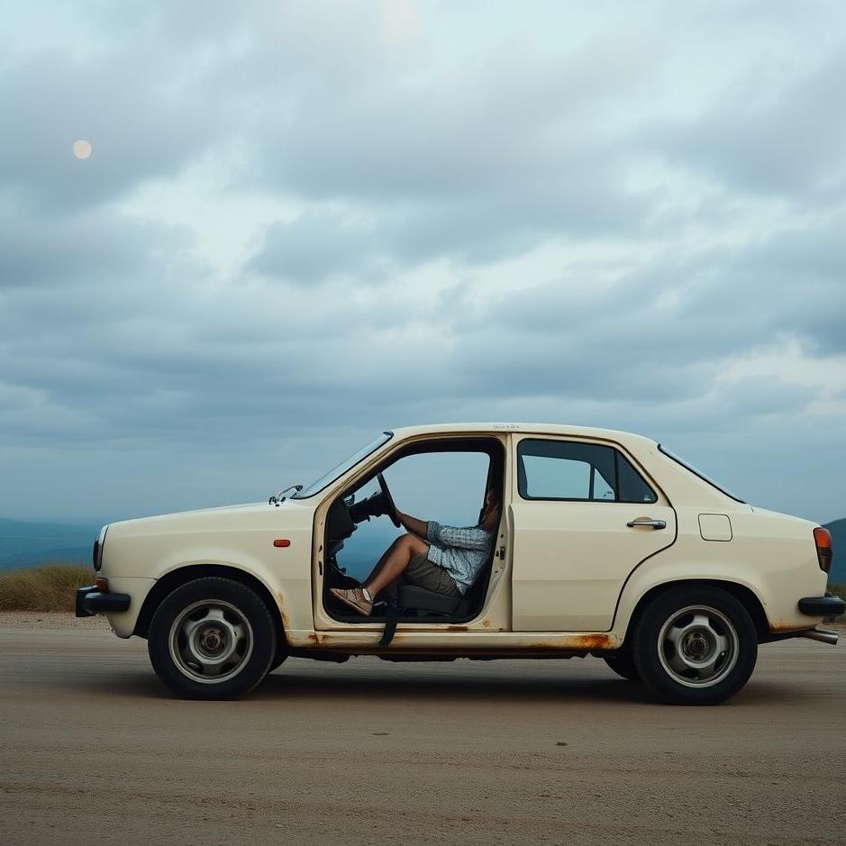 Dream : Getting into a car without doors in your dream