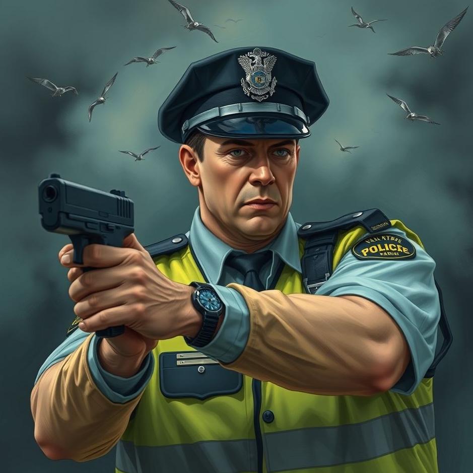 Dream : Getting into a conflict as a police officer in your dream