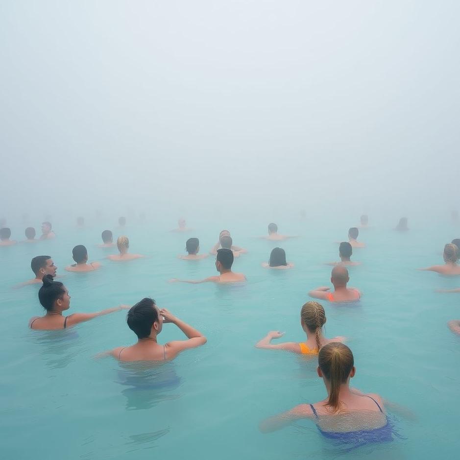 Dream : Getting into a crowded pool in a dream