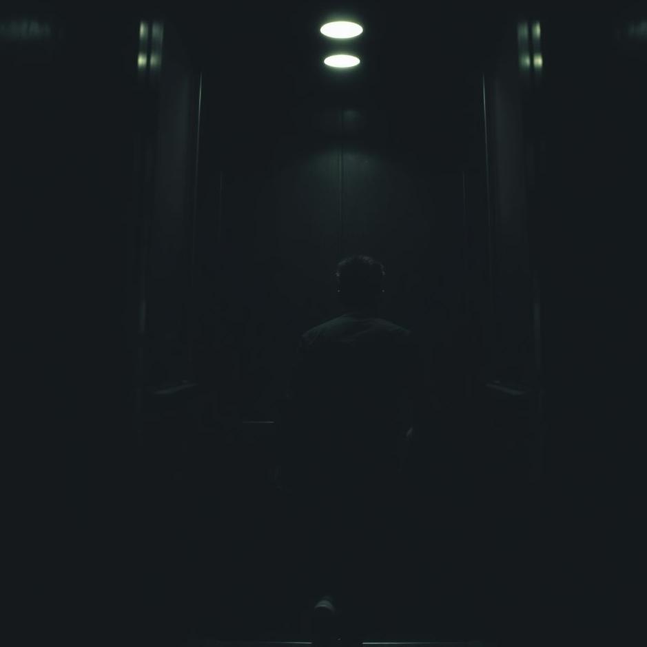 Dream : Getting into a dark elevator in a dream
