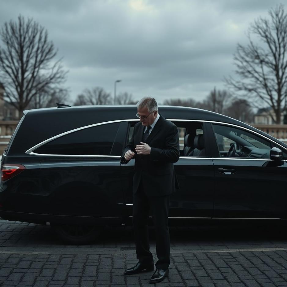 Dream : Getting into a hearse 