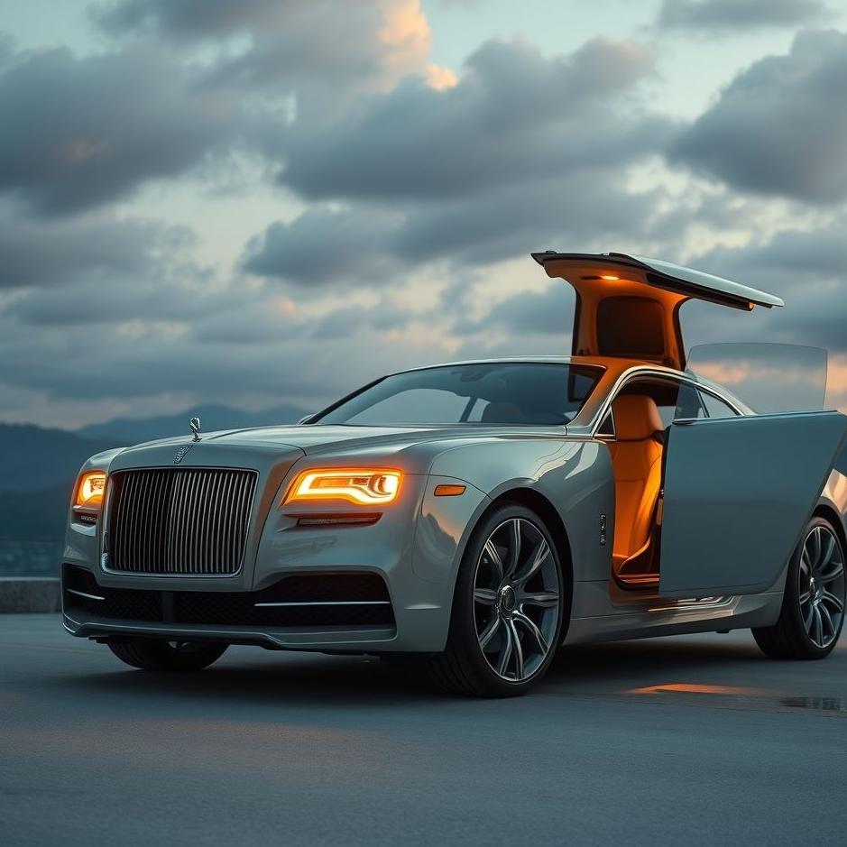 Dream : Getting into a luxurious car in a dream